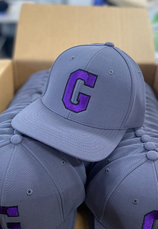 Greenwood Eagle Baseball adjustable cap, 28M graphite