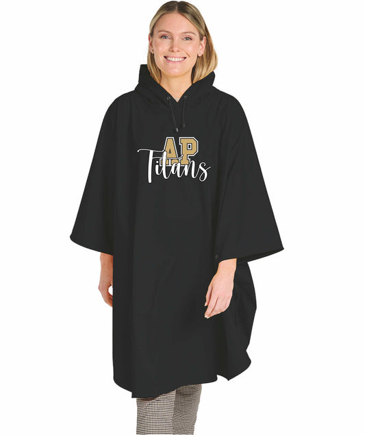 AP Titans Unisex Charles River Peak Poncho 1415