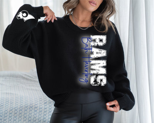 Bath Haverling Crewneck Sweatshirt SF000 Gildan Off Black