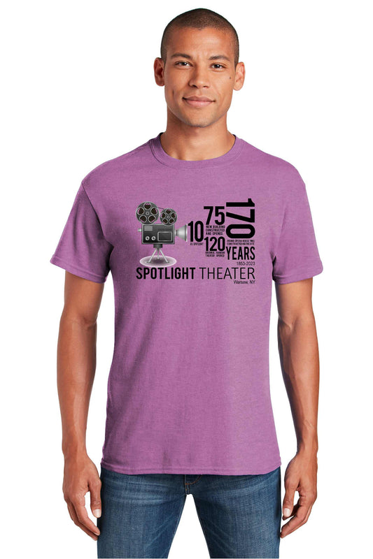 Spotlight Theater Anniversary Tshirt 64000 Softstyle Gildan