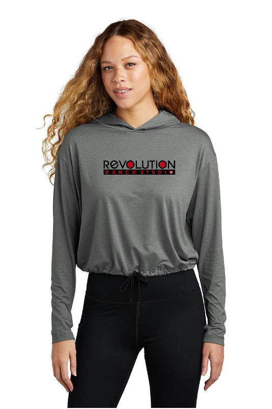 Revolution Dance Ladies Power drawstring mid length hoodie LNEA229