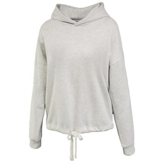 Cal-Mum 5425 WhiteHtr varsity relaxed hoodie