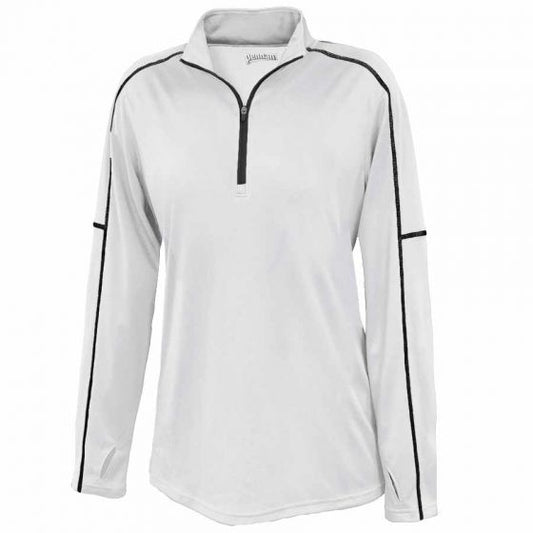 Cal-Mum 5616 White women's conquest 1/4 zip