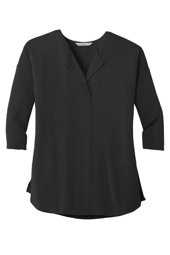 U of R Port Authority® Ladies Concept 3/4-Sleeve Soft Split Neck Top LK5433