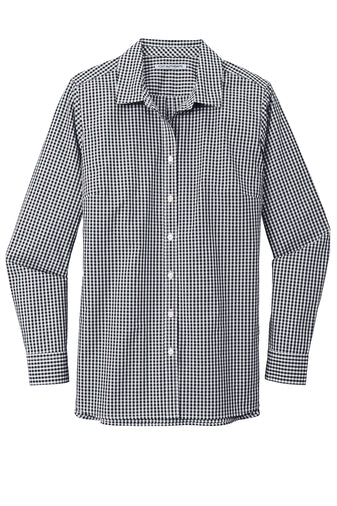 U of R Port Authority ® Ladies Broadcloth Gingham Easy Care Shirt LW644