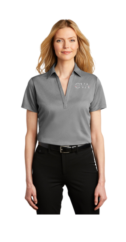 GV Agency LK542  Port Authority® Ladies Heathered Silk Touch™ Performance Polo