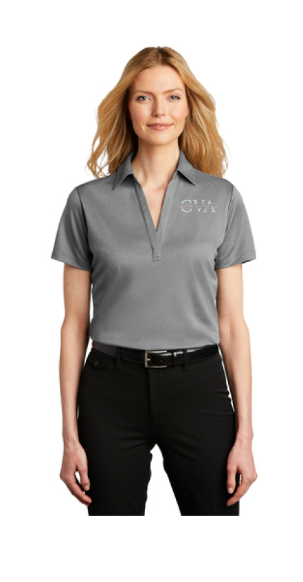 GV Agency LK542 Port Authority® Ladies Heathered Silk Touch™ Performance Polo