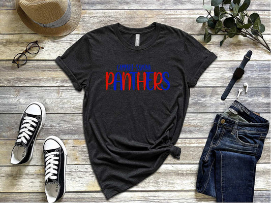 Campbell Savona Youth/Adult Black Heather Bella Canvas Short Sleeve tshirts BC3501CVC