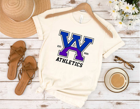 Andover-Whitesville Athletics Bella Canvas Short Sleeve tshirts BC3001