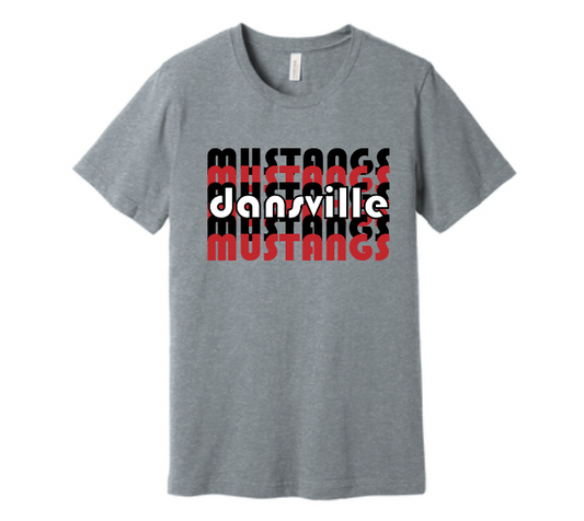 Gray Dansville Echo Design tshirt cv207
