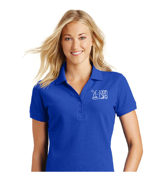 LL Sailboat (Embroidered) Women's Eddie Bauer golf polo