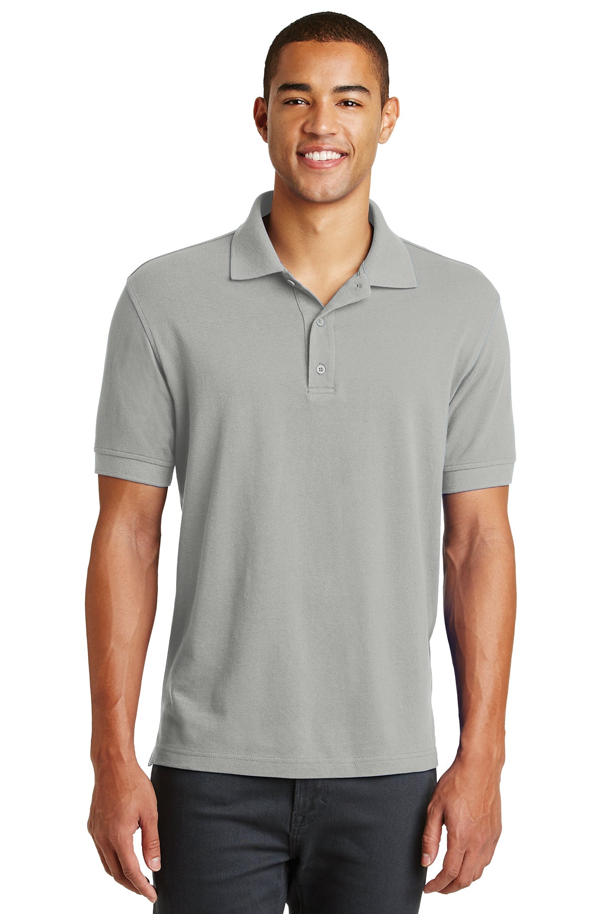 LL Loon Lake Words Only (Embroidered) Eddie Bauer Golf Polo