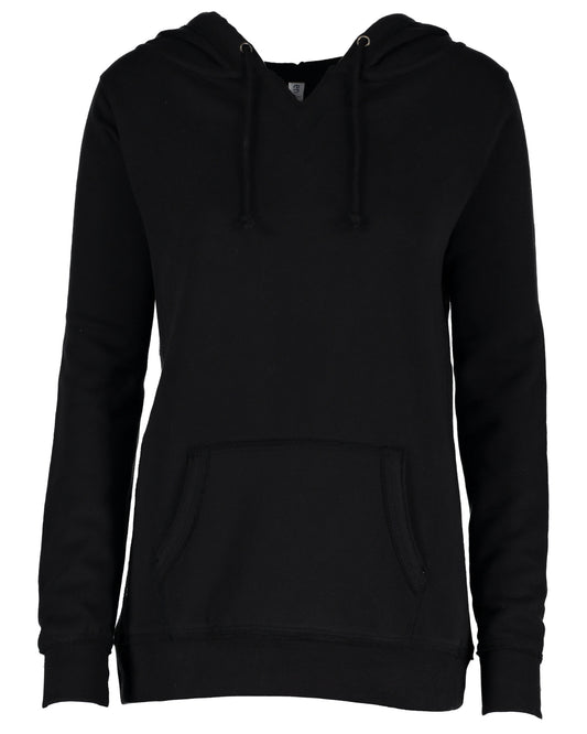 VA  Enza® Ladies V-Notch Fleece Pullover Hood - EZ395