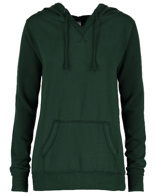 BCOJ EZ395 Enza® 39579 Ladies V-Notch Fleece Pullover Hood
