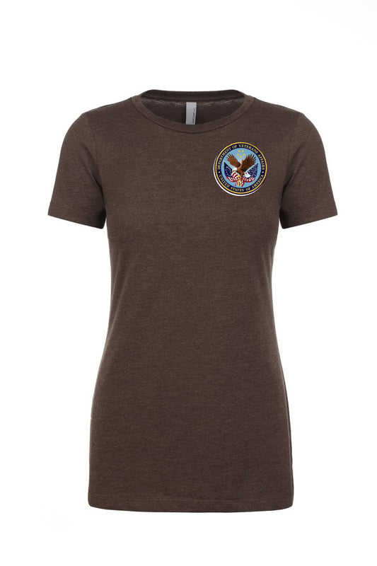Veterans Affairs NL075 Next Level Apparel® 6610 Women's CVC T-Shirt