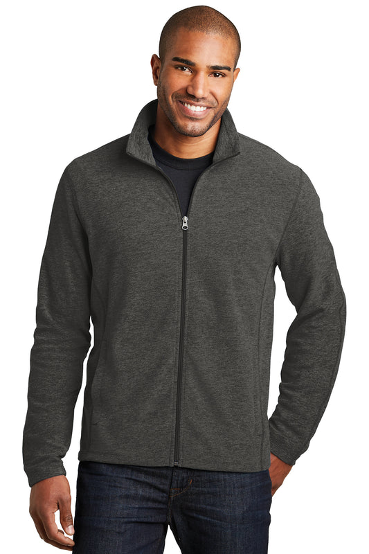 HBPC Port Authority® Men's Heather Microfleece Full-Zip Jacket F235