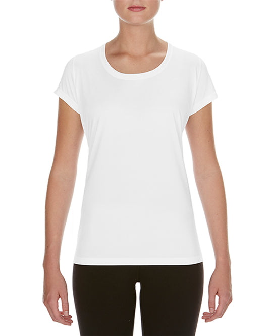 Cal-Mum GD084 White Gildan® 46000L Performance® Ladies' Core T-Shirt