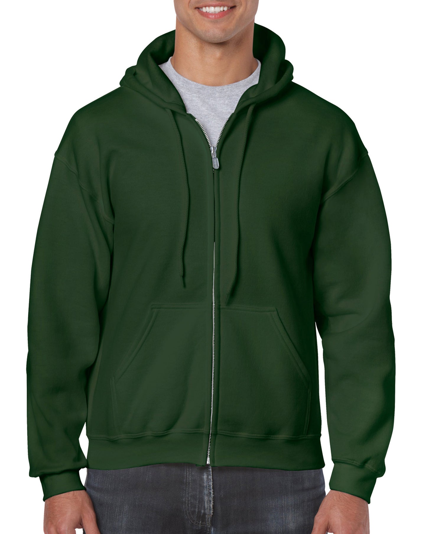 BCOJ GD343 Gildan® 18600 Heavy Blend™ Full Zip Hooded Sweatshirt