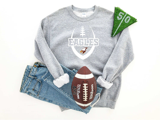 Way-Co football - gray Unisex Crewneck 18000