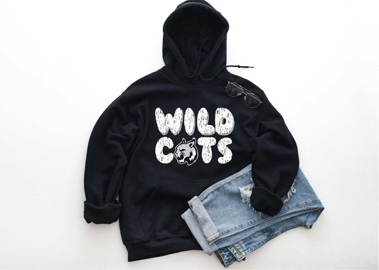 Jasper-Troupsburg Wildcats Bubble Hoodie - 18500