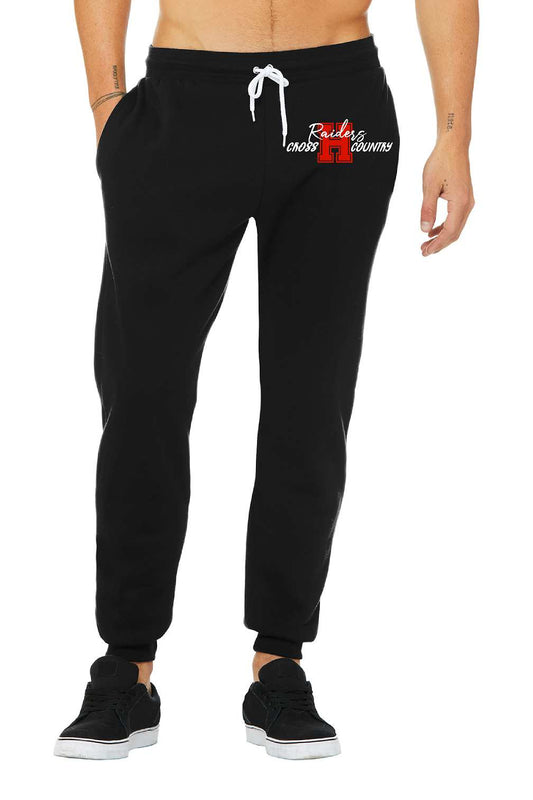 Raiders XC Bella Canvas Black Unisex Joggers - BC3727