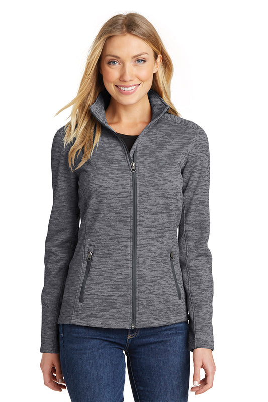 U of R Port Authority® Ladies Digi Stripe Fleece Jacket L231