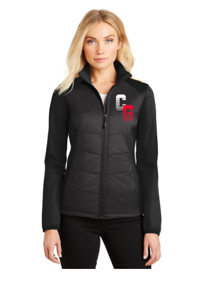 Canisteo-Greenwood Black L787 Ladies Port Authority Jacket