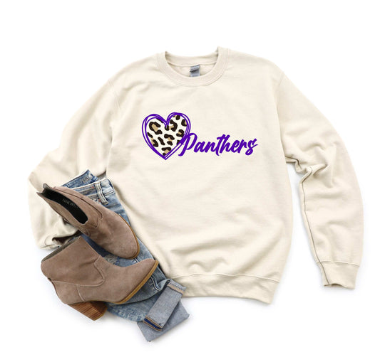 Andover Panthers Cream Crewneck 18000