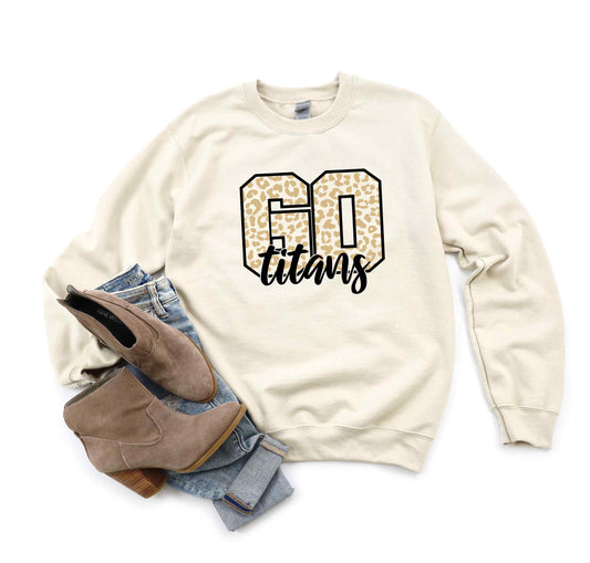 AP Avoca-Prattsburgh Animal Print Crewneck - 18000