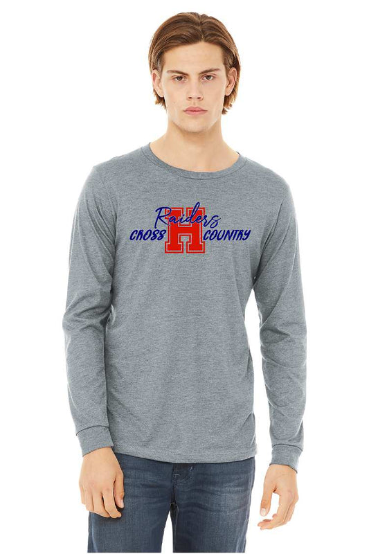 Hornell XC Bella Canvas Long sleeve tshirts BC3501CVC