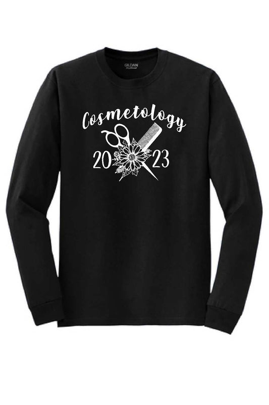 Cosmetology 2023 Gildan long sleeve tshirt 8400