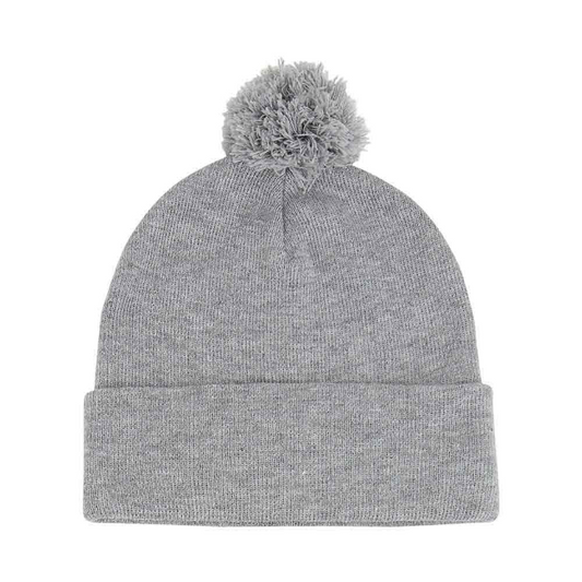 BCOJ MC518 Mega Cap® 5001B Pom Acrylic Beanie w/Cuff