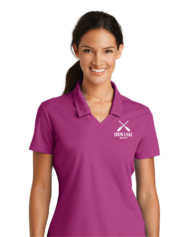 LL Two Oars (Embroidered) Nike Women's Golf Polo