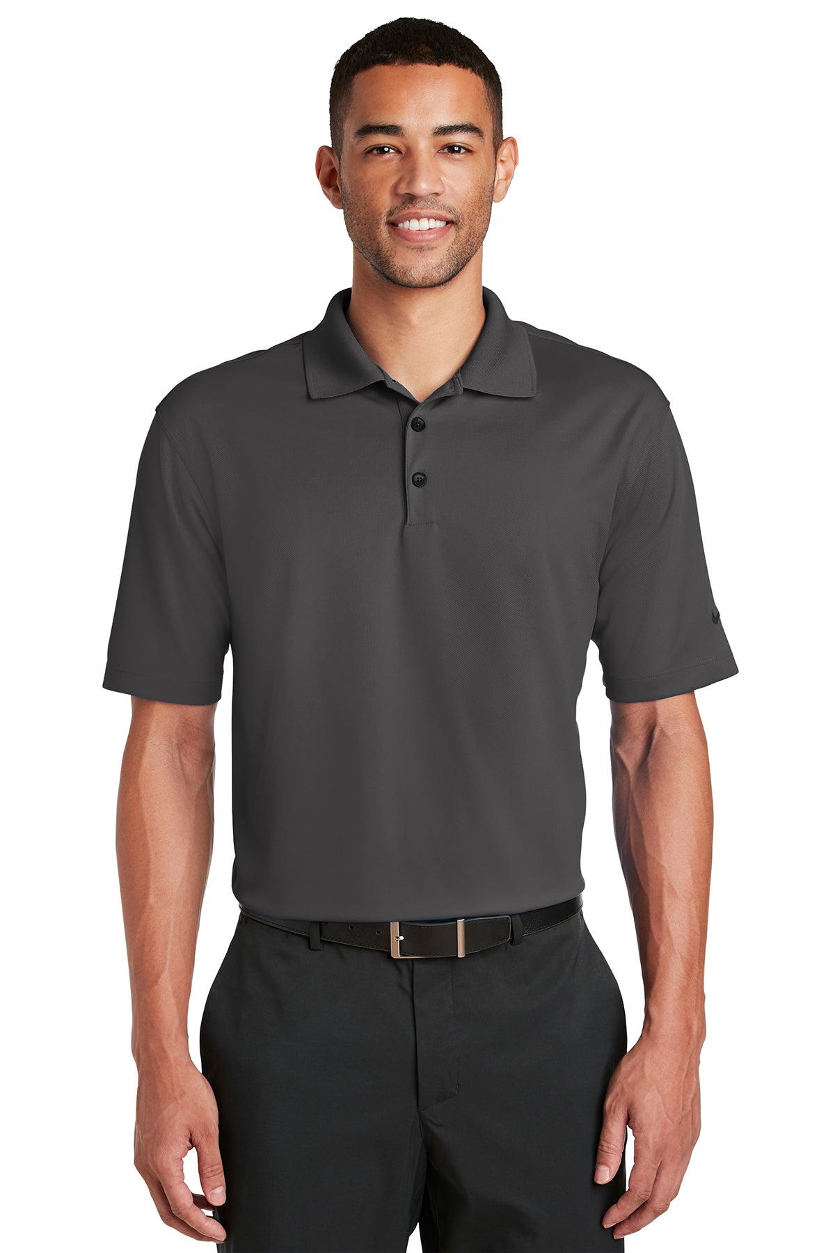 LL Lake Image (Embroidered) Nike Dri-Fit Golf Polo