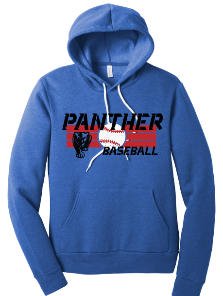 Campbell Savona Baseball - Unisex Blue Bella Hoodie - BC3719