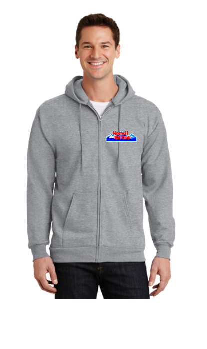 HSC Port & Company® Tall Essential Fleece Full-Zip Hooded Sweatshirt - PC90ZHT