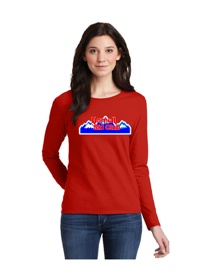 HSC Gildan® Ladies Heavy Cotton™ 100% Cotton Long Sleeve T-Shirt - 5400L