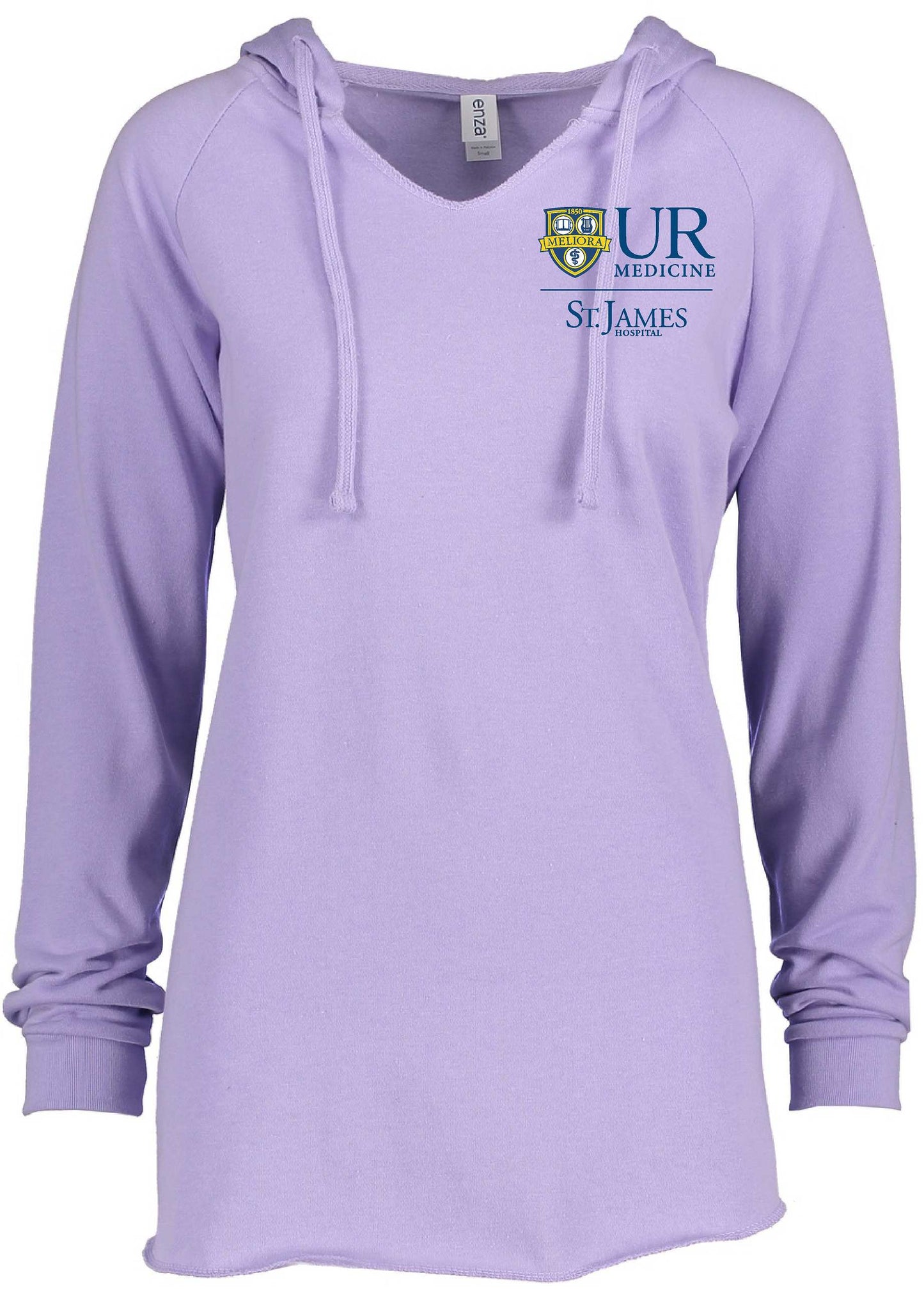 University of Rochester Hospitals EZ390 ladies Beach Fleece light weight hoodie