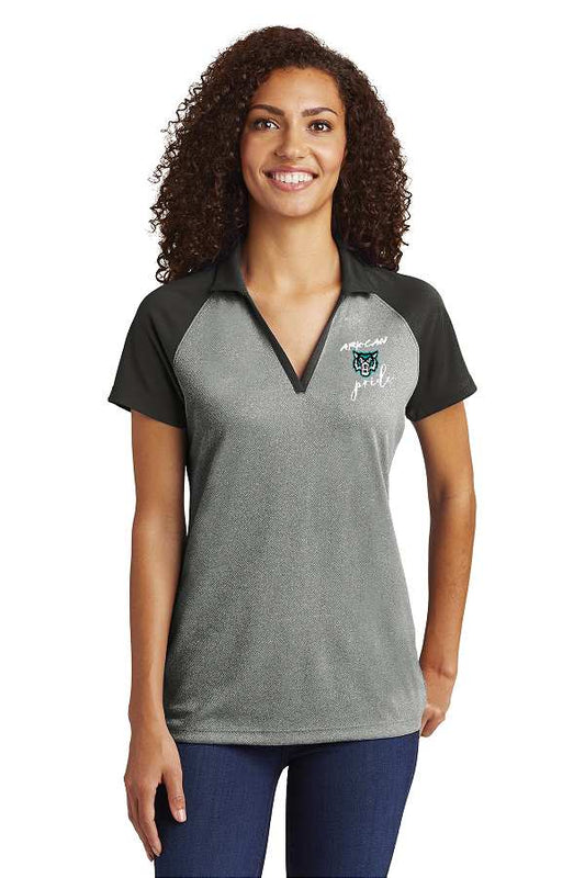 Arkport-Canaseraga Wolves Sport-tek Ladies 2 Tone Polo LST641