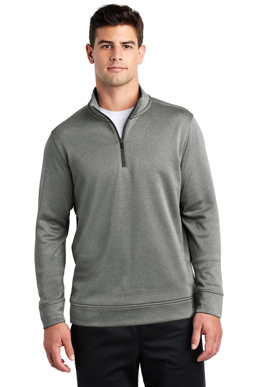 HBPC Sport-Tek ® Men's PosiCharge ® Sport-Wick ® Heather Fleece 1/4-Zip Pullover ST263