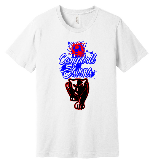 Campbell Savona Panther Soccer Bella tshirt BC3001