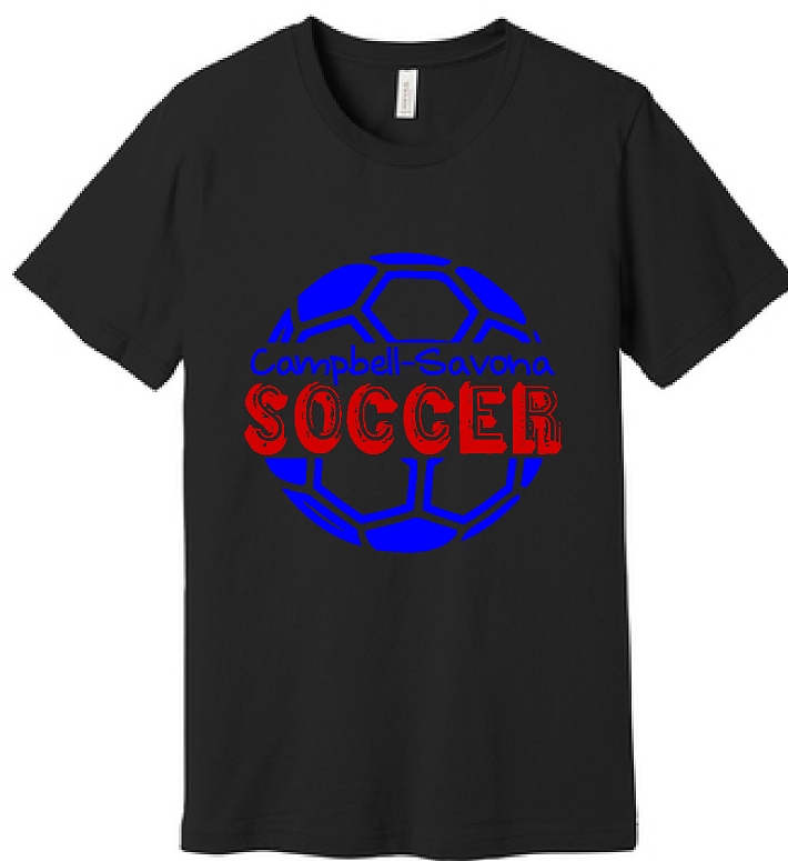Campbell Savona Soccer Ball Bella tshirt BC3001