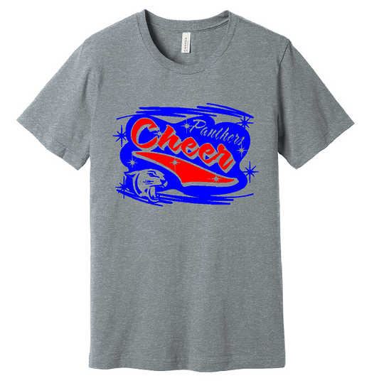 Campbell Savona Panther Cheer Bella Unisex tshirt BC3001