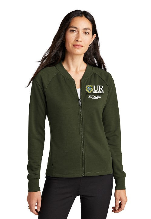 **NEW** U of R Ladies knit bomber jacket MM3001