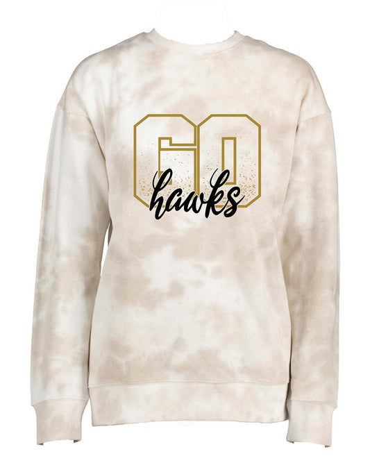 Corning Painted Post Enza tie dye crewneck EZ982