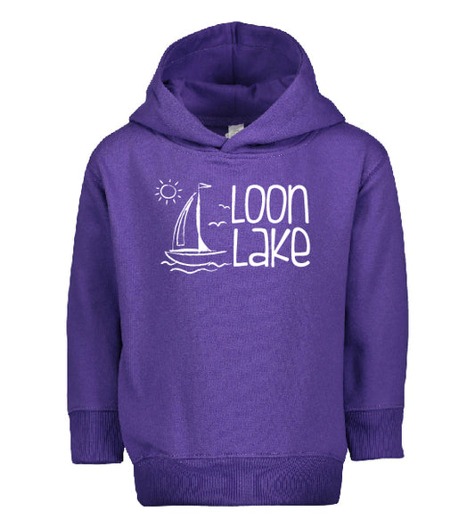 LL Sailboat Toddler Pullover Fleece Hoodie