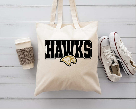 Corning Painted Post Natural canvas tote bag B050