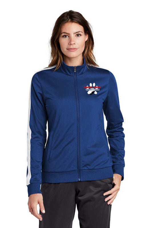 CS Track and Field Ladies Royal LST94 Sport-tek Tricot jacket