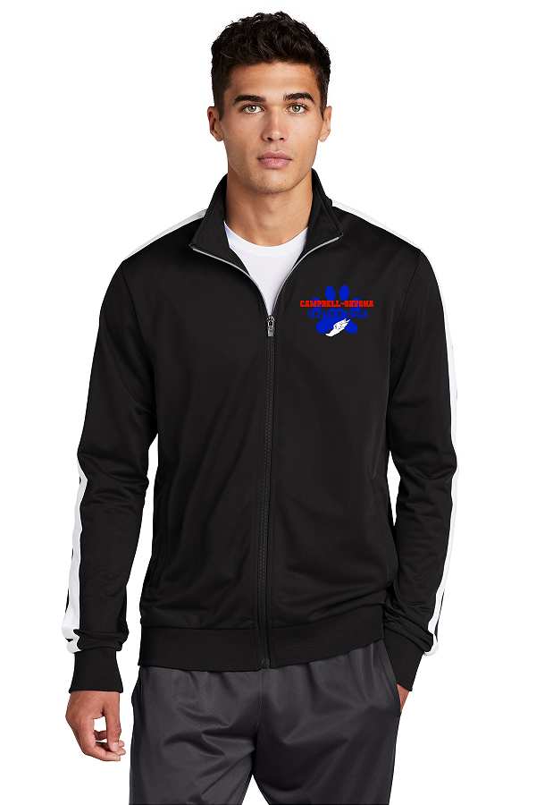 CS Track and Field Black JST94 Sport-tek Tricot jacket