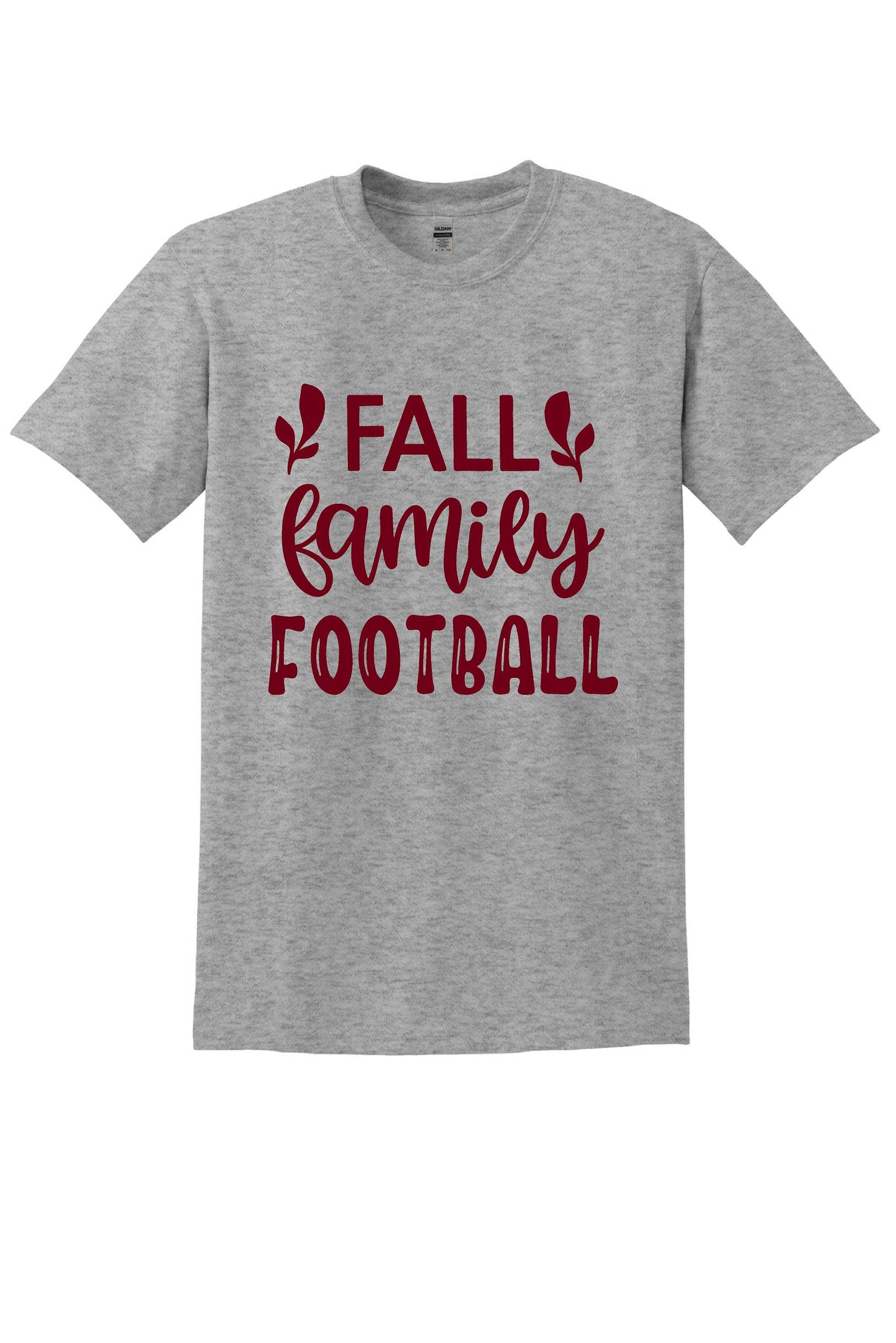 Fall Family Football Tshirt Unisex 8000